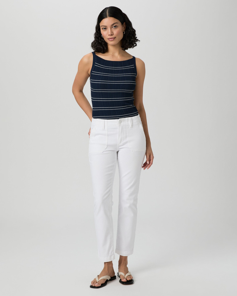 PAIGE Mayslie Straight Ankle Pant outlook