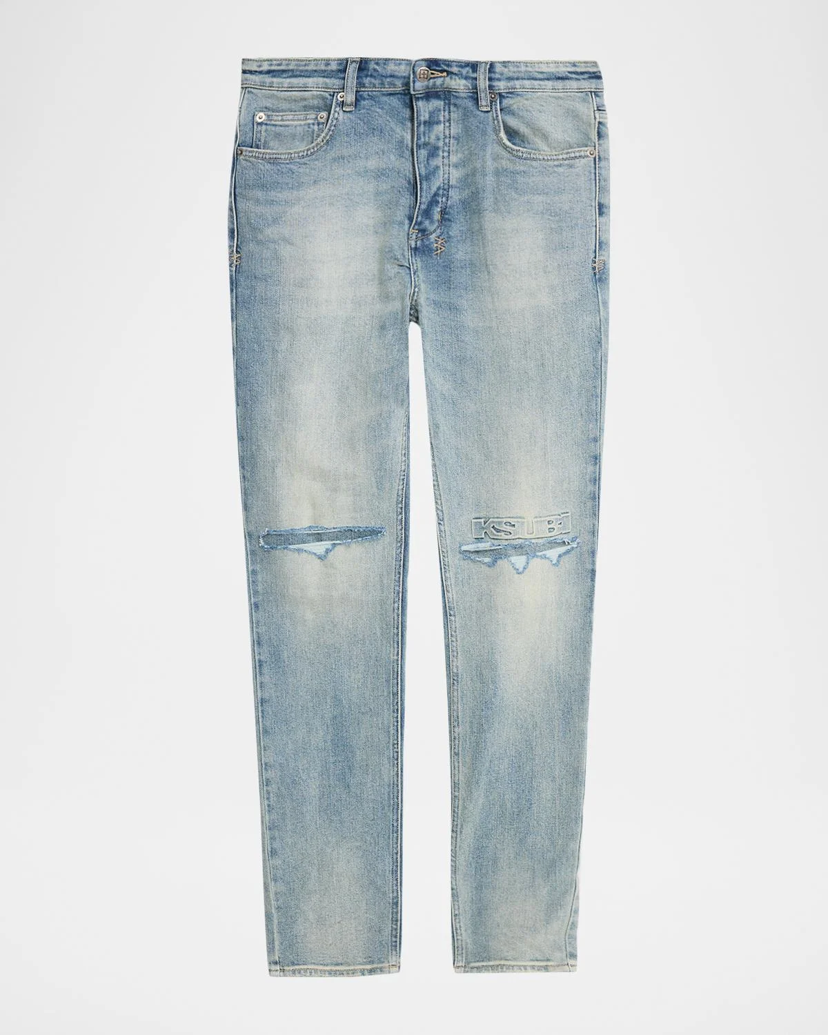 Men's D-Chitch Astral Distressed Straight-Leg Jeans - 1