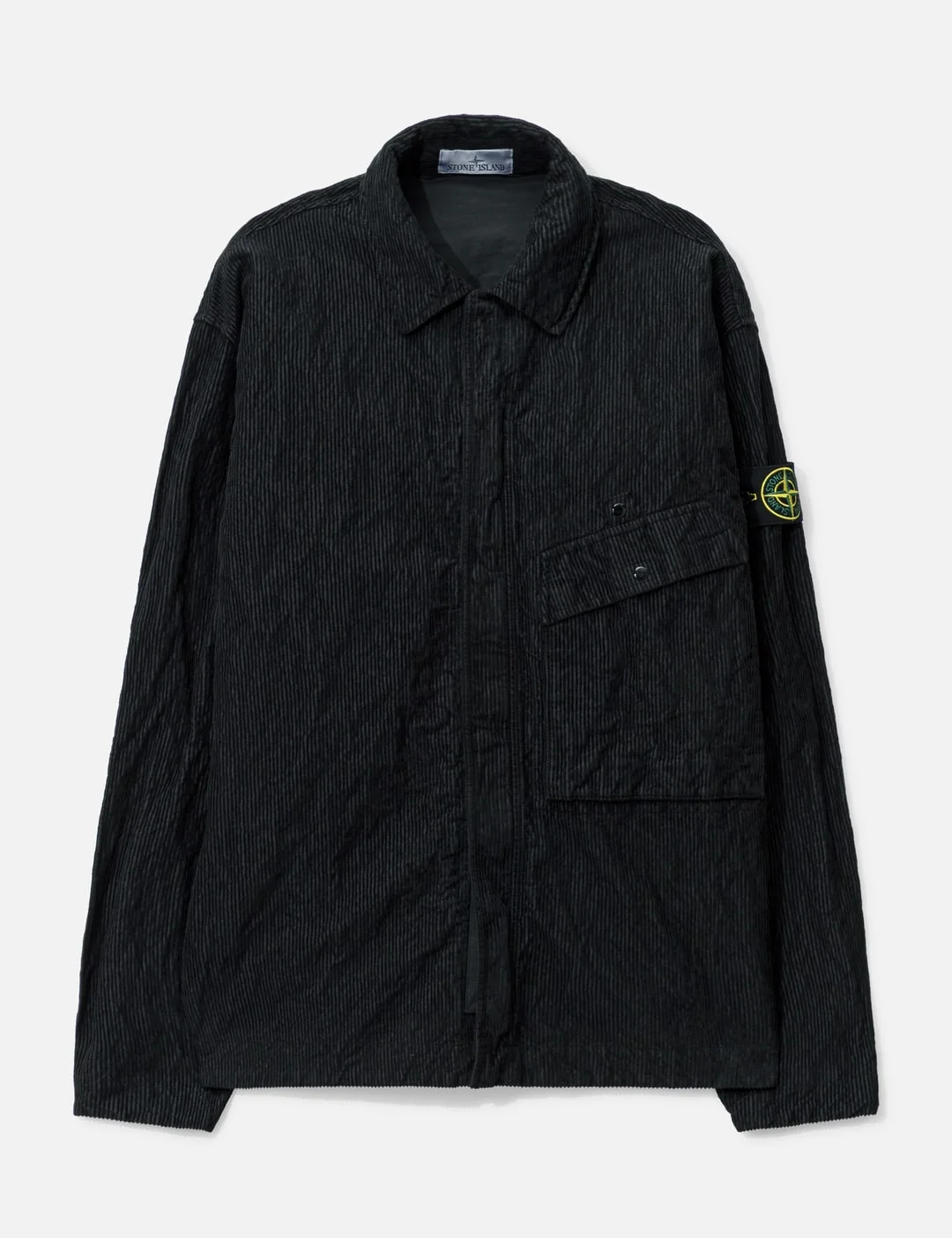 WRINKLED CORDUROY 500-TC OVERSHIRT - 1