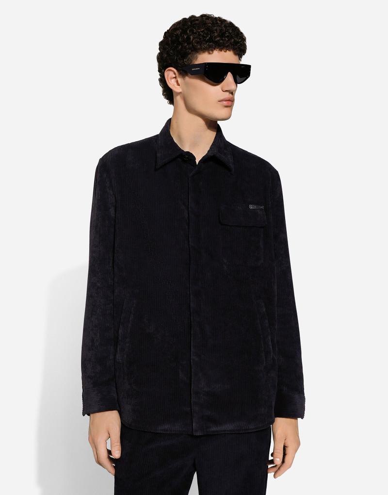 Lined corduroy shirt 4