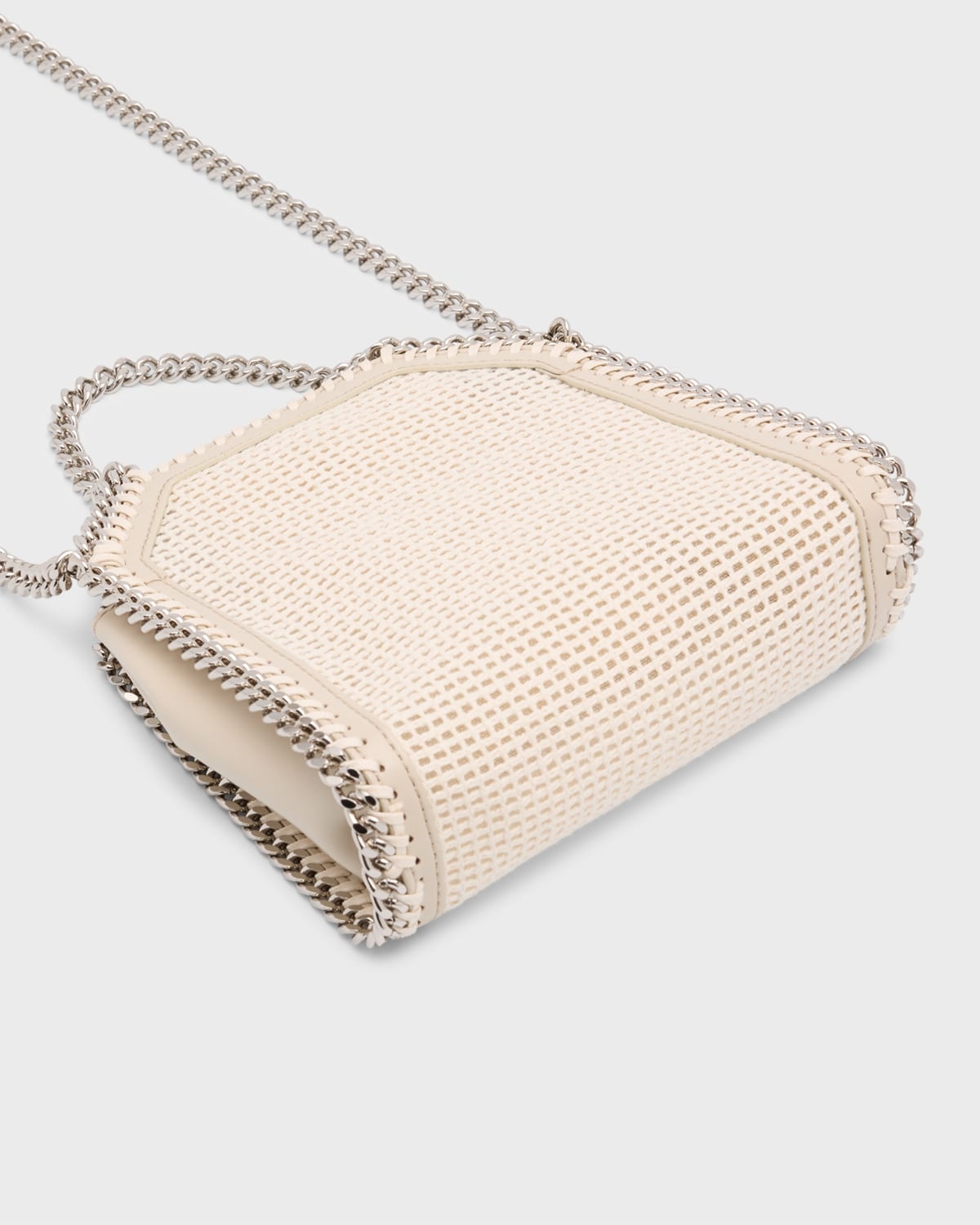 Falabella Tiny Mesh Vegan Leather Tote Bag - 7