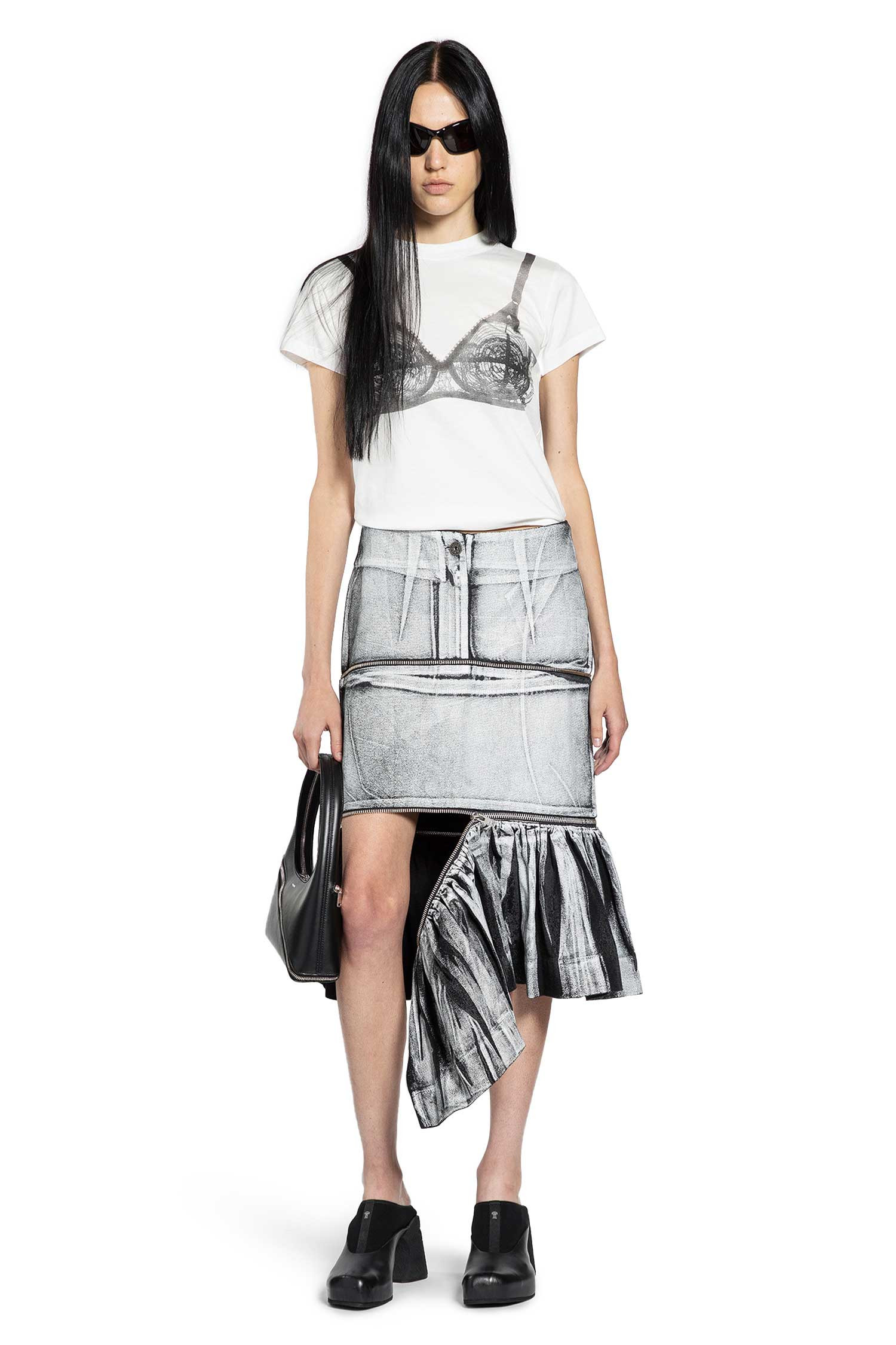 Painted Workwear Skirt - 6