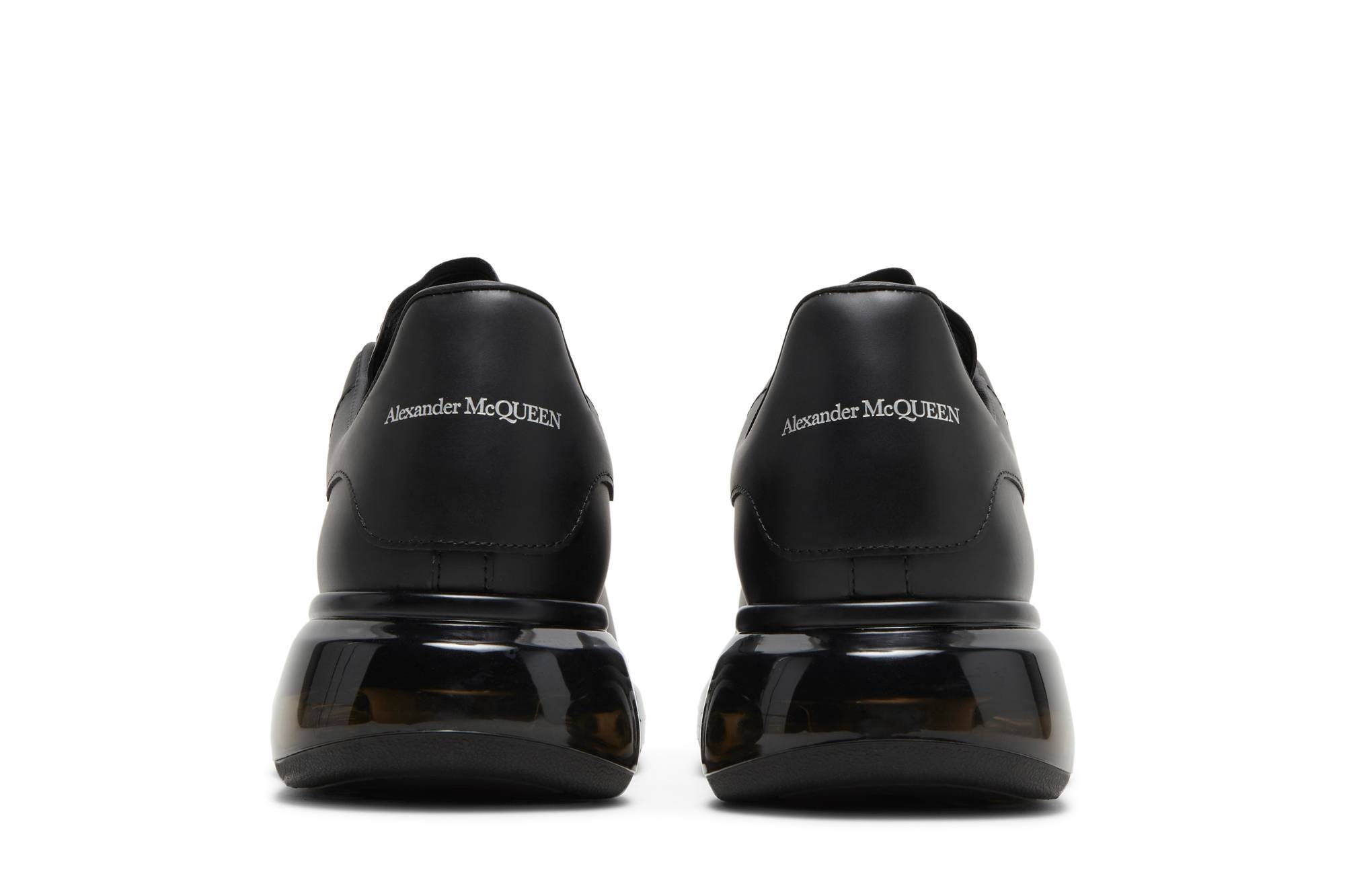 Alexander McQueen Oversized Sneaker 'Clear Sole - Black' - 6