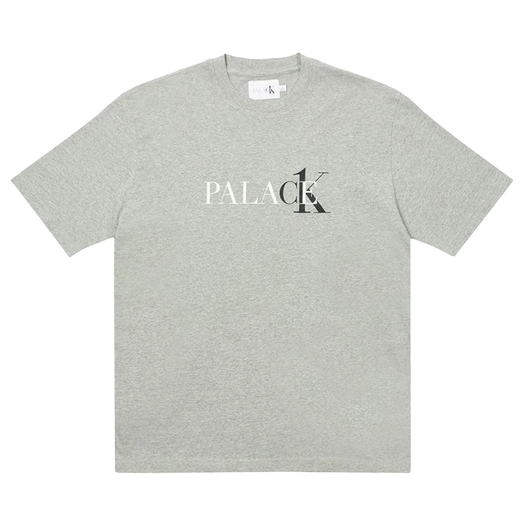 Palace x Calvin Klein T-Shirt 'Light Grey Heather' - 1