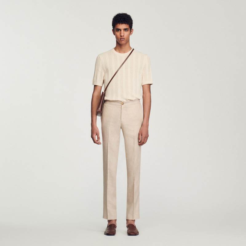 Sandro Linen pants outlook