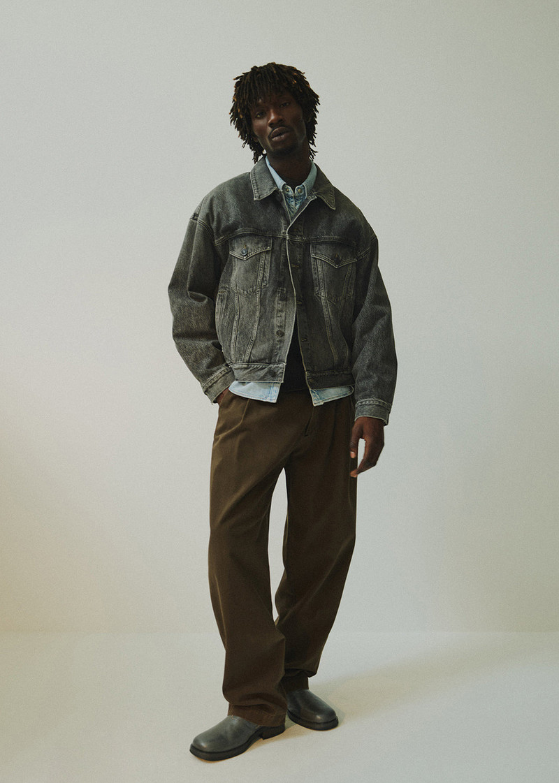 AGOLDE SLATER TROUSER IN VARNISH outlook