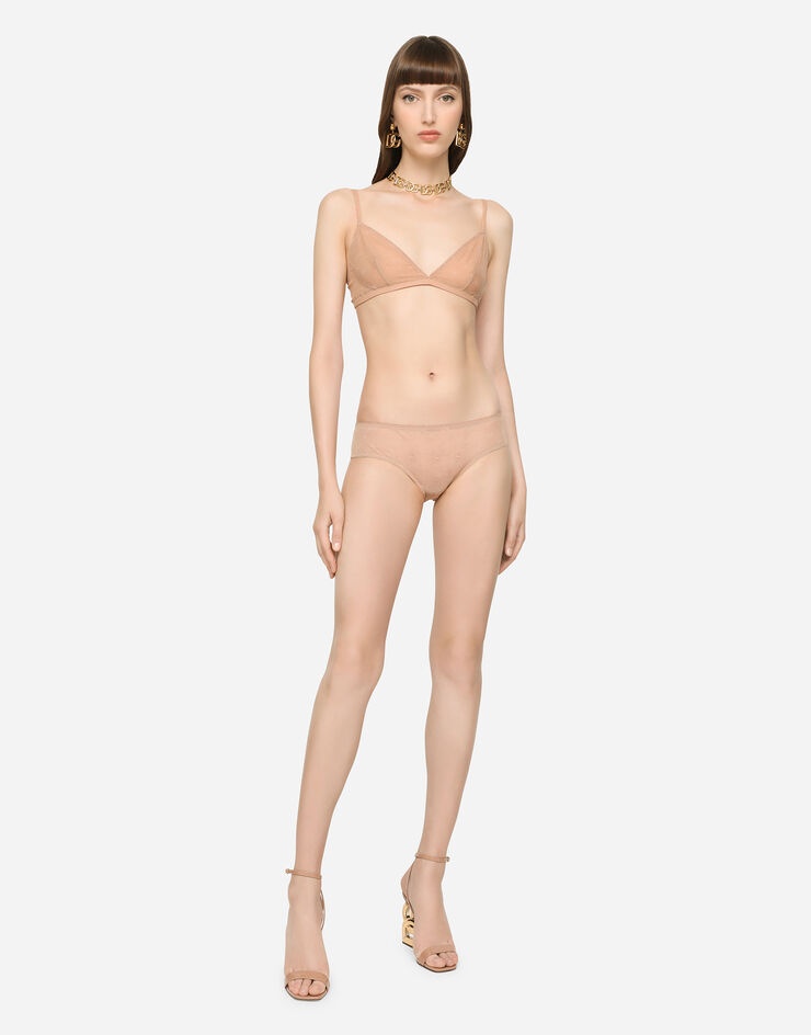 Jacquard tulle briefs - 2