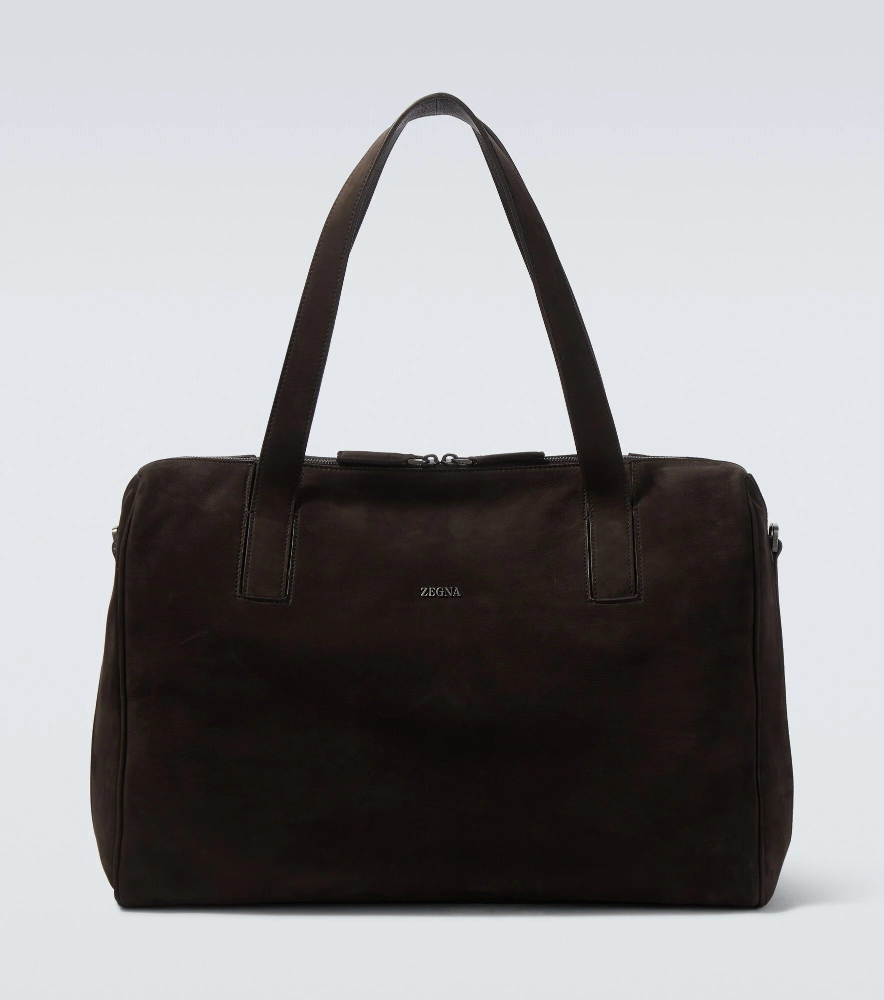 Leather duffel bag - 1