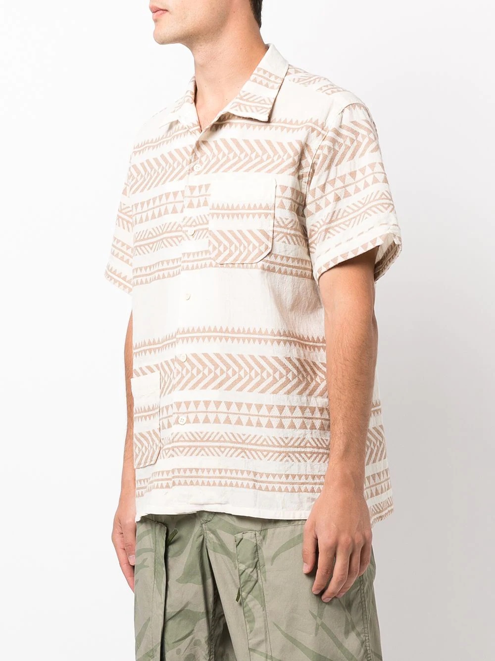 camp-collar shirt - 3