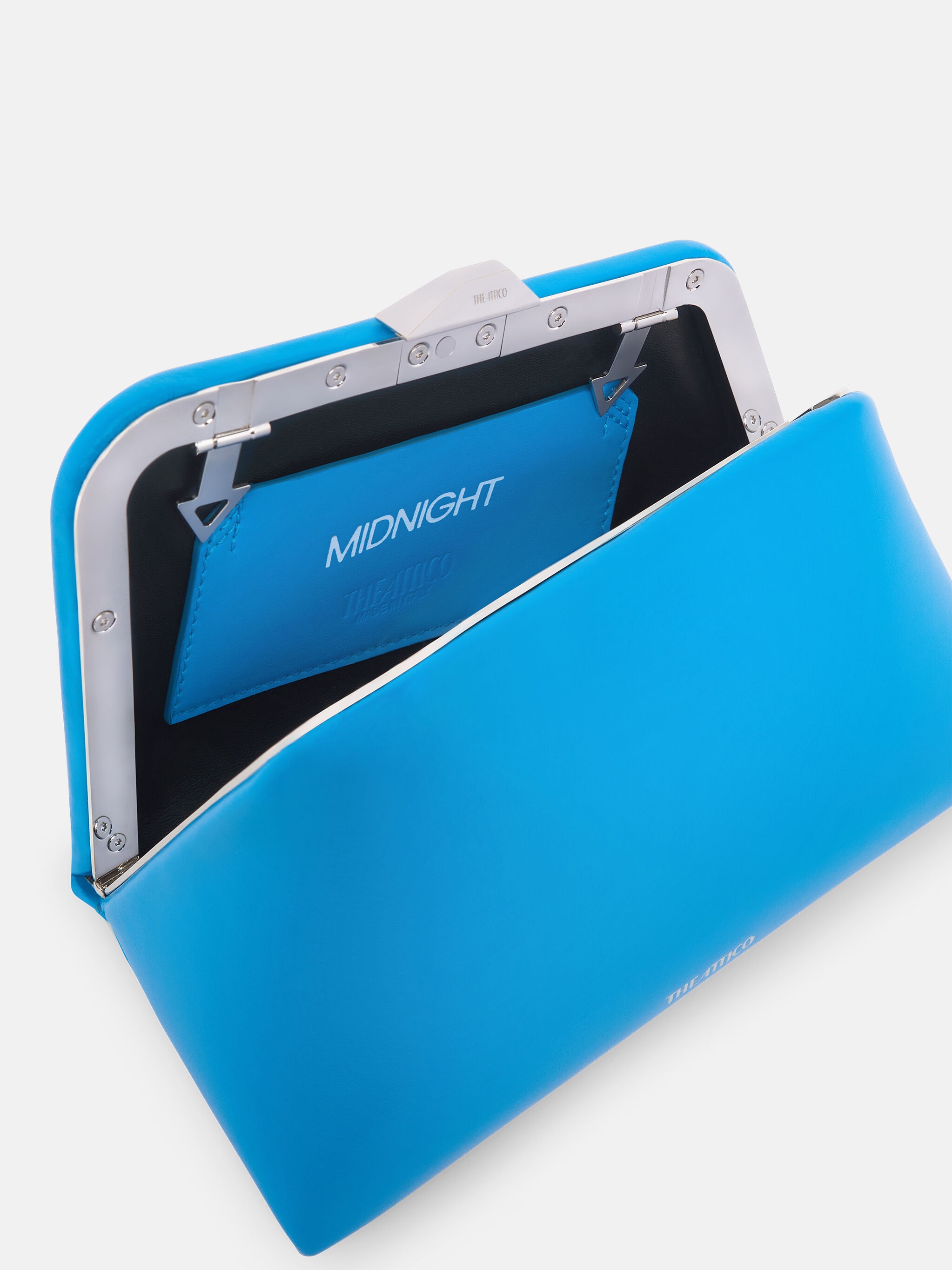 ''MIDNIGHT'' TURQUOISE CLUTCH - 4
