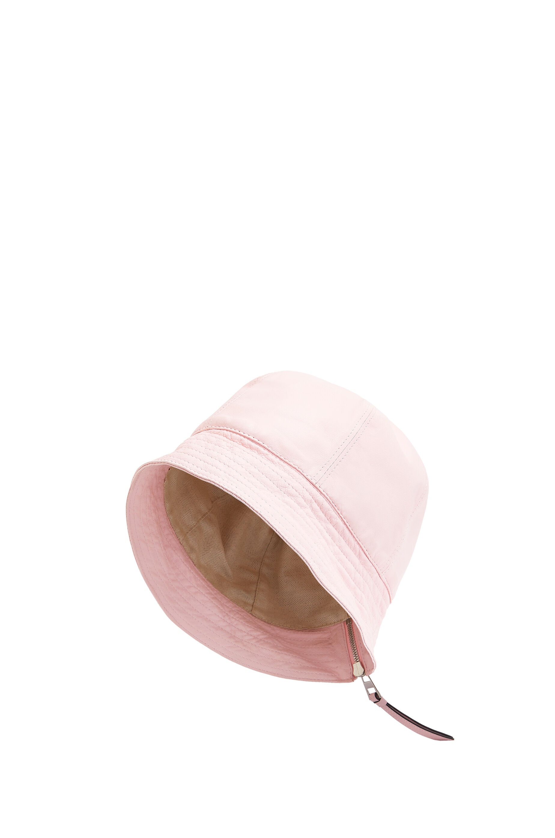 Bucket hat in nappa calfskin - 1