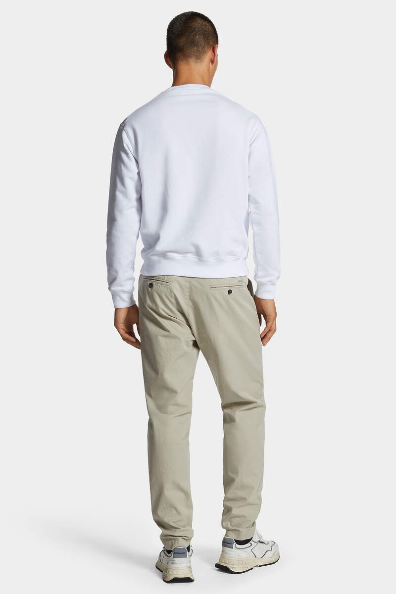 ONE PLEAT COTTON PANT - 4
