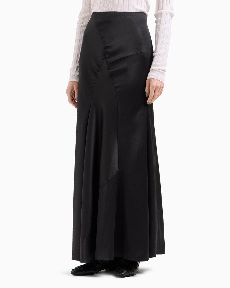 GIORGIO ARMANI LONG SKIRT IN DOUBLE SILK SATIN outlook