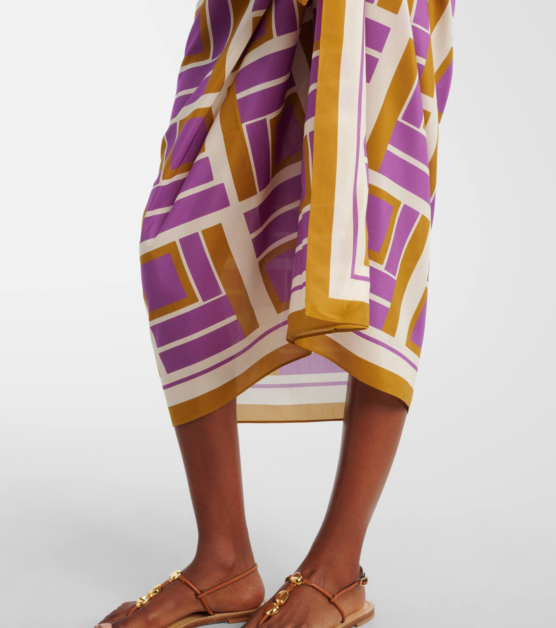 Vibration cotton and silk beach cover-up - 5