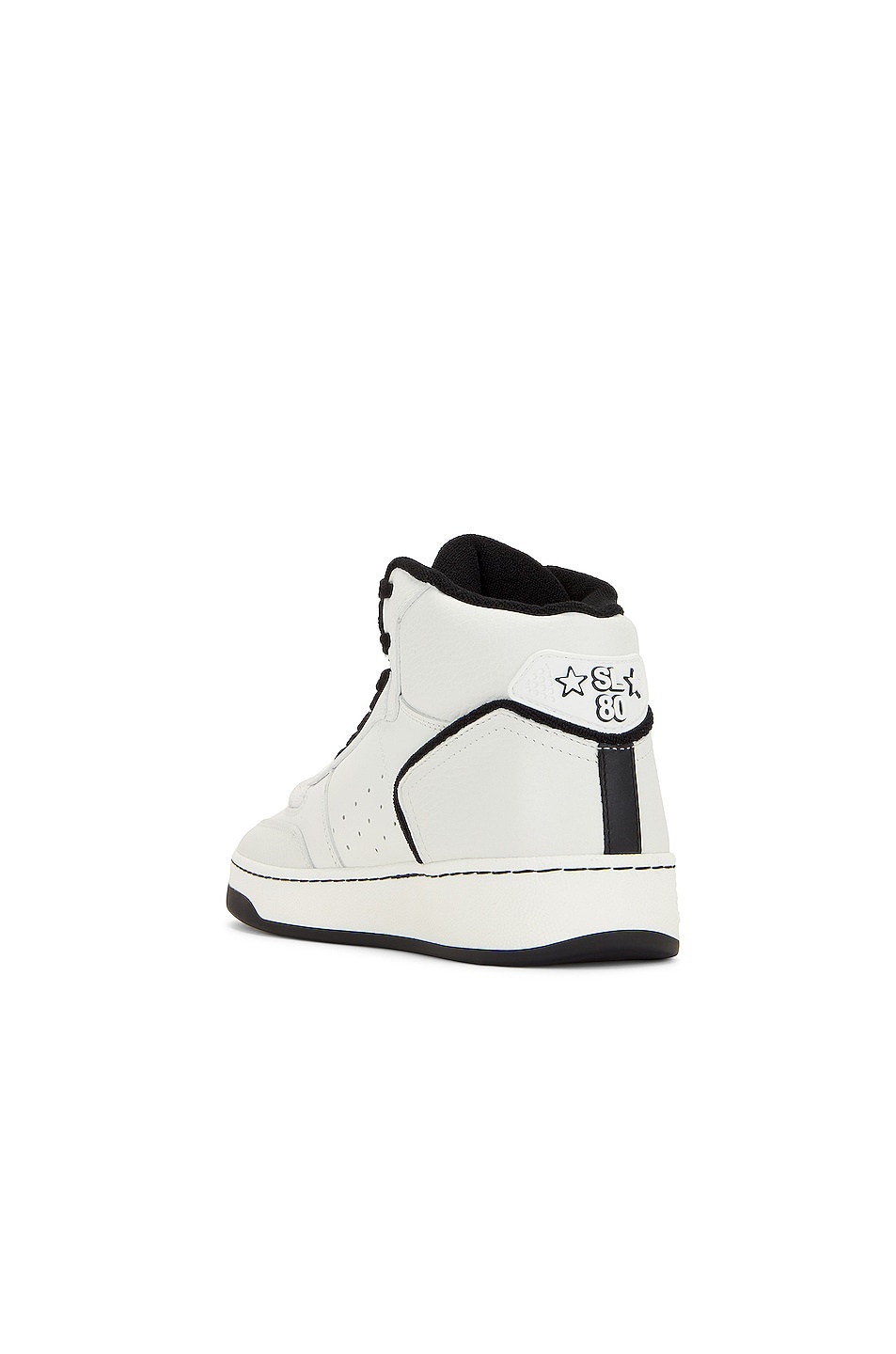 Sl80 Mid Top Sneaker Cuir Meridiano Graine - 3