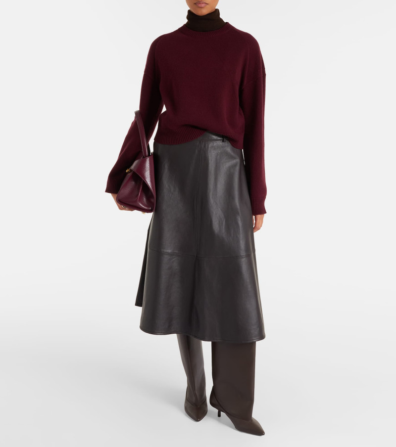 FFORME Marcela cropped wool and cashmere sweater outlook