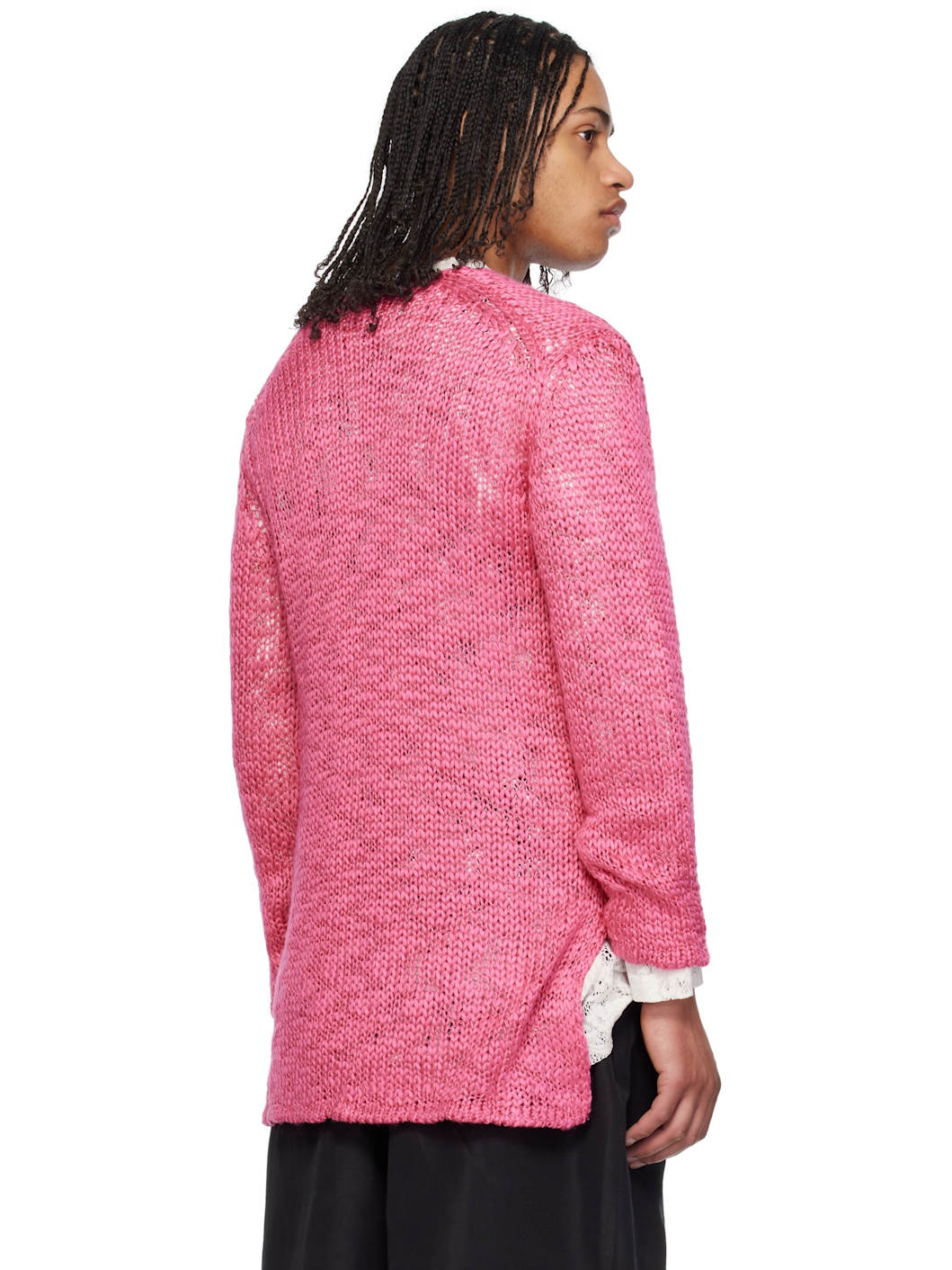 Pink Droptail Sweater - 3