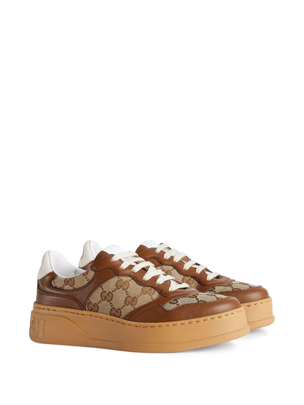 GG embossed low-top sneakers - 2