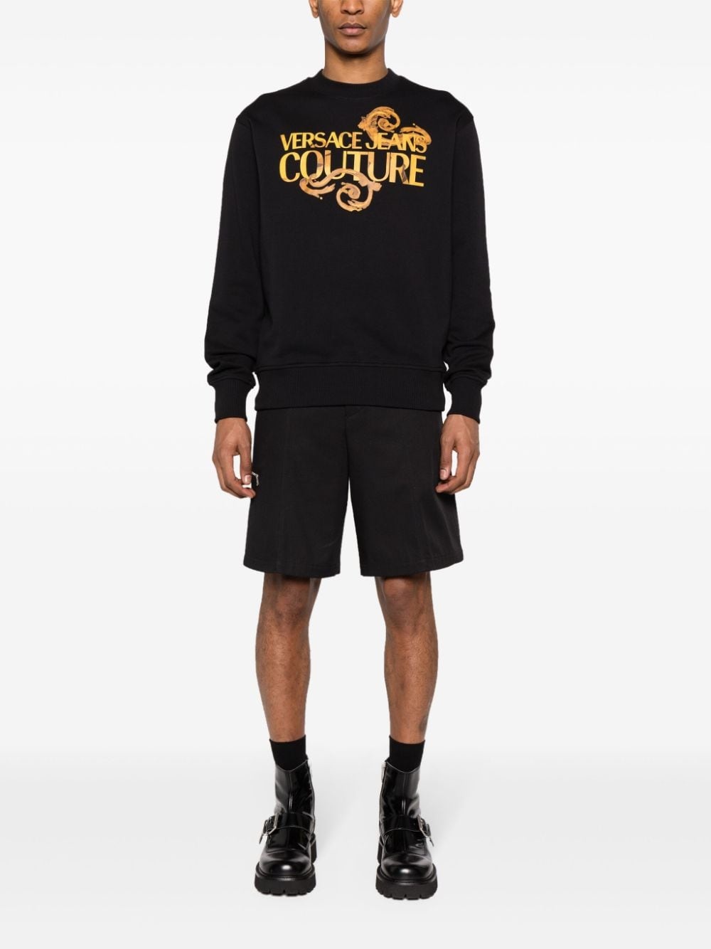 Barocco logo-print sweatshirt - 2