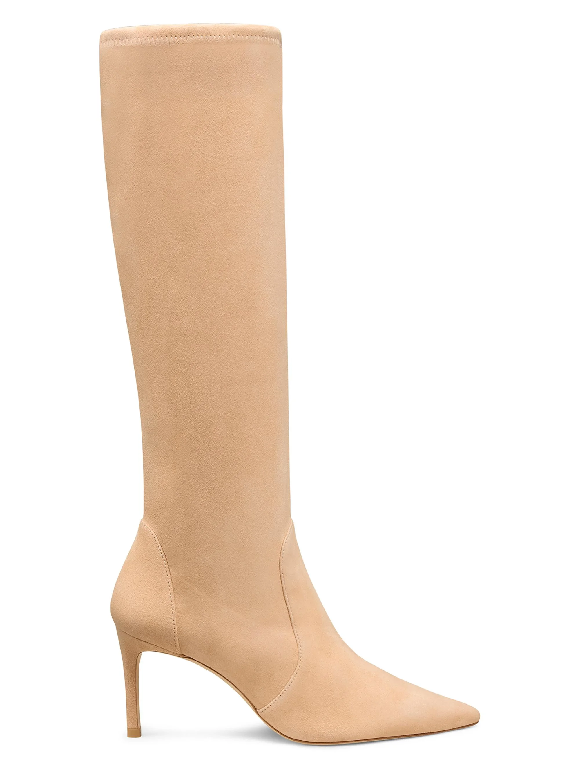 Women's Stuart Power 75 75MM Suede Boots - Adobe - 1