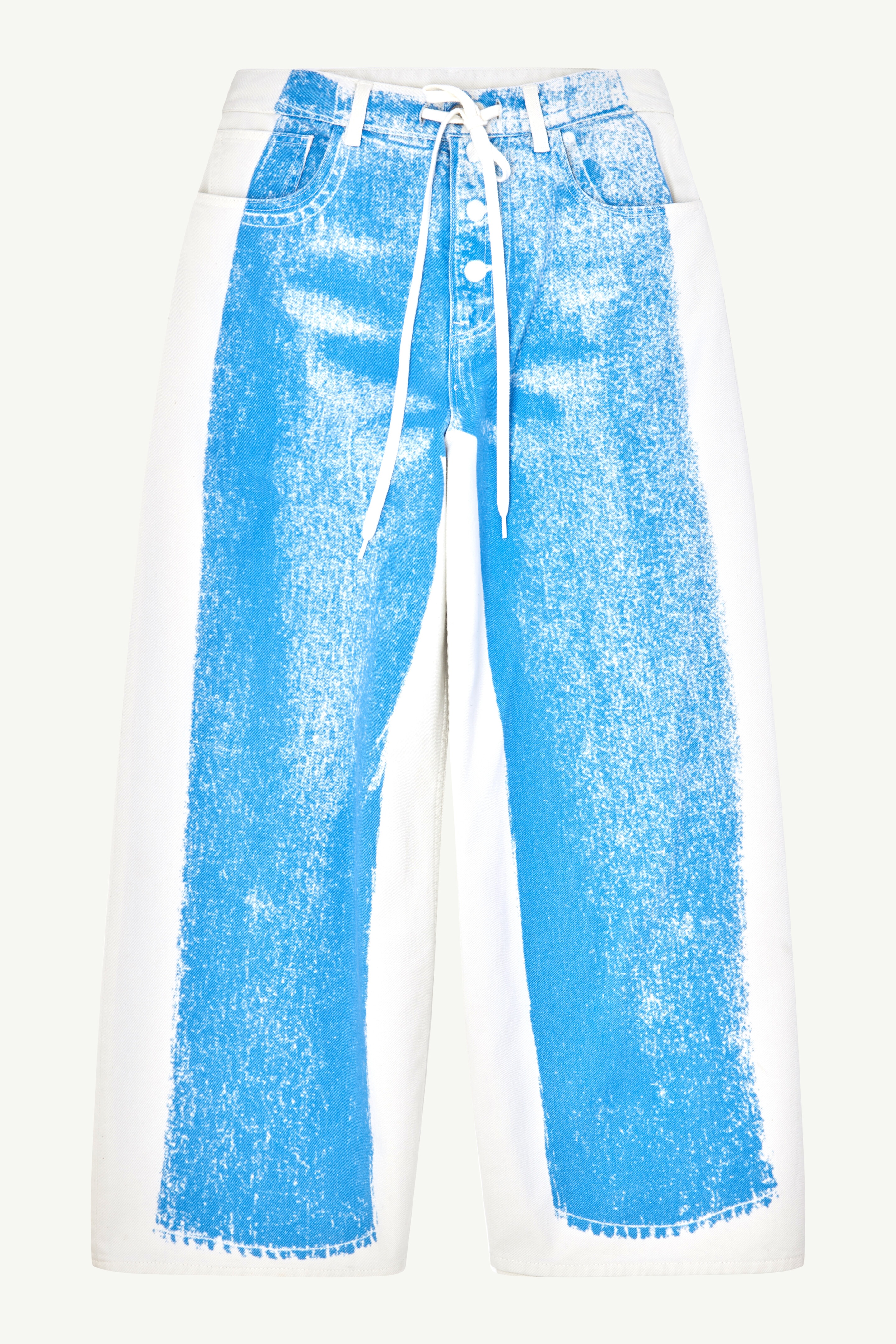 Trompe l'oeil sweatpants - 1