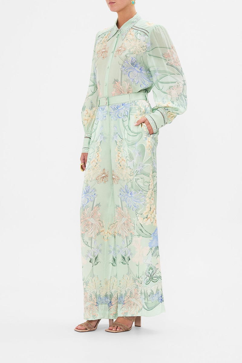 WIDE LEG WAISTED PANT 4