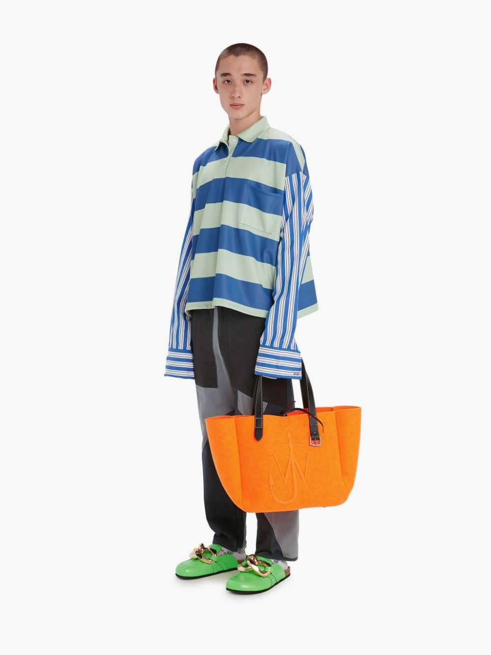 LONG SHIRT SLEEVE POLO TEE - 3