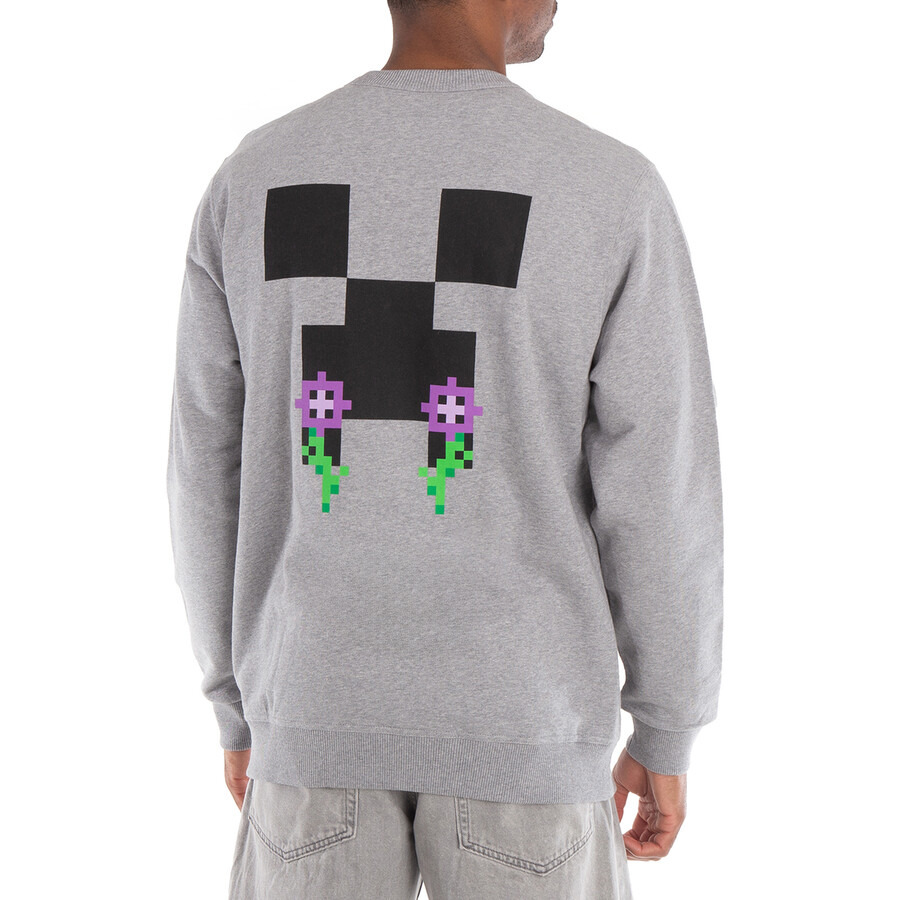 Burberry x Minecraft Falconer Monogram Motif Print Cotton Sweatshirt - 4