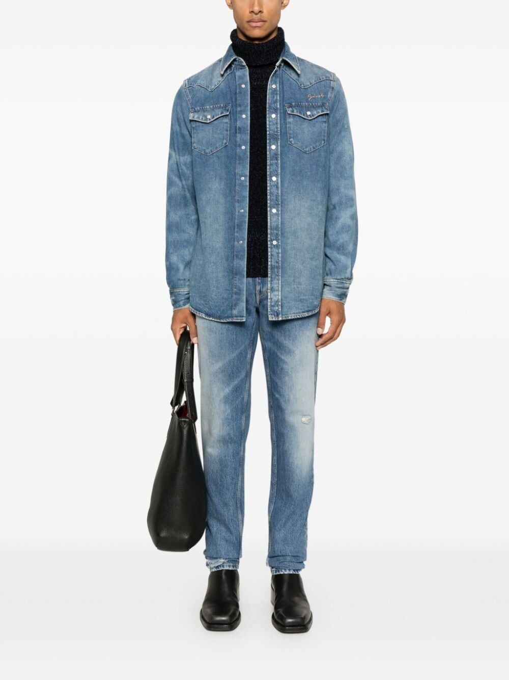 Skinny Straight Fit Jeans - 2