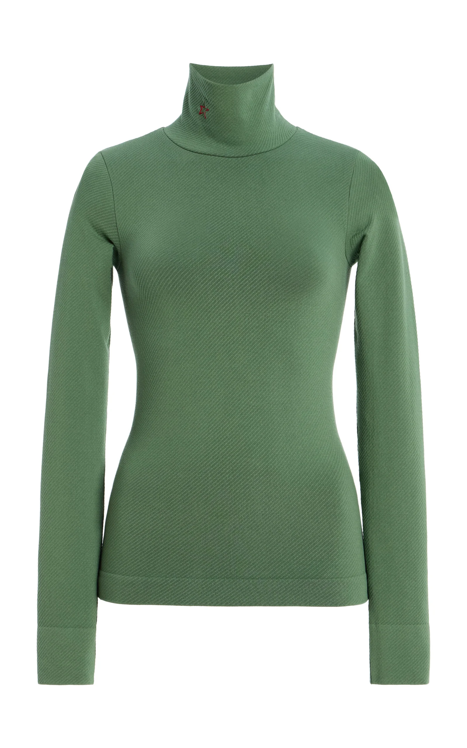 Merino Wool Thermal Top green - 1