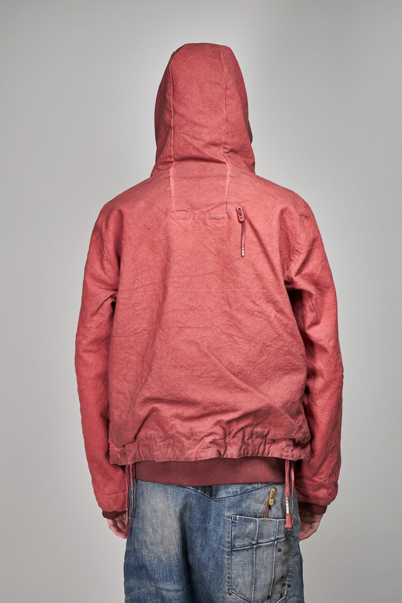 Boris Bidjan Saberi Parka Jacket 1.2, faded dirty rose | REVERSIBLE