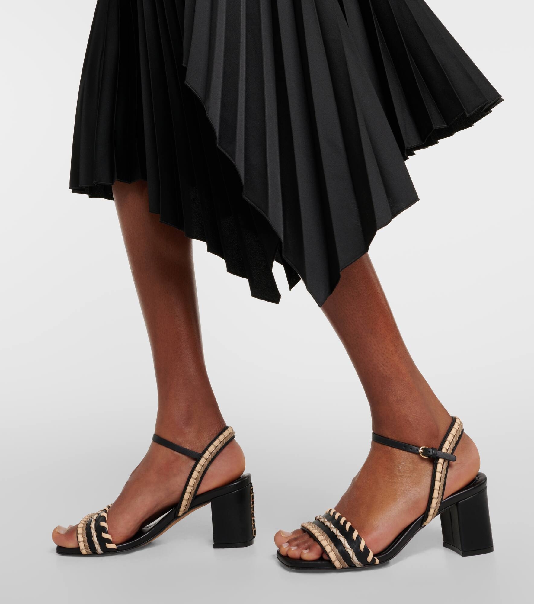 Sofia leather sandals - 4