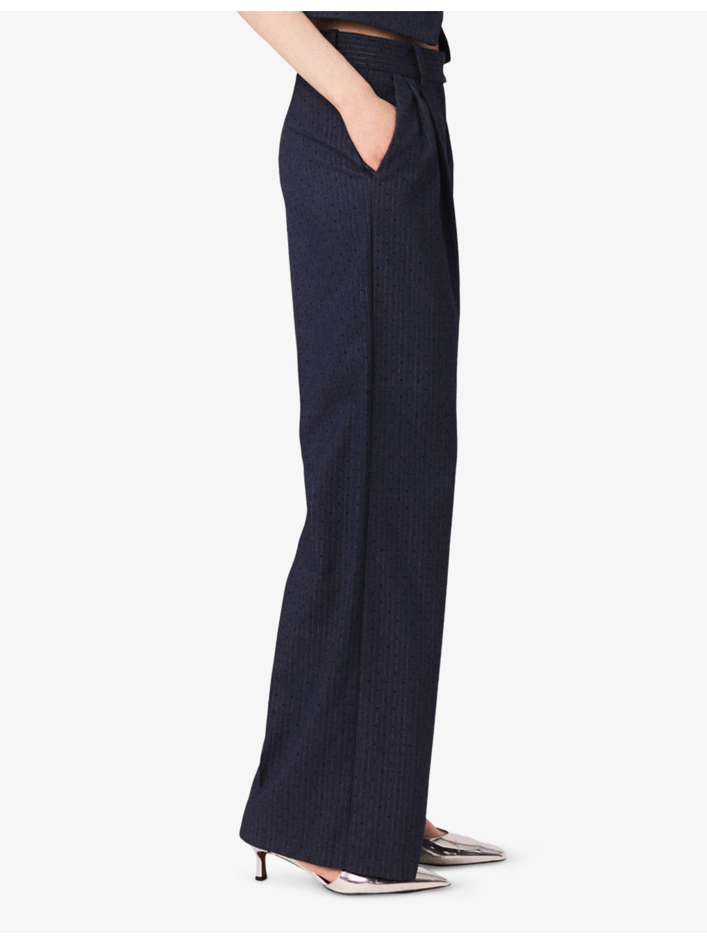 Rhinestone suit trousers - 3