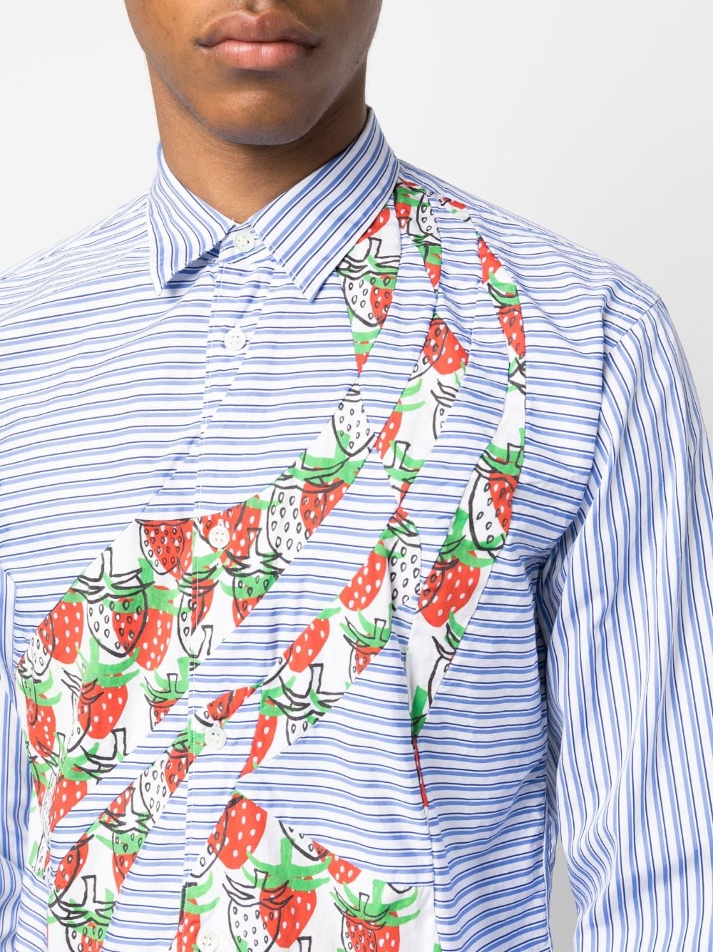 graphic-print cotton shirt - 5