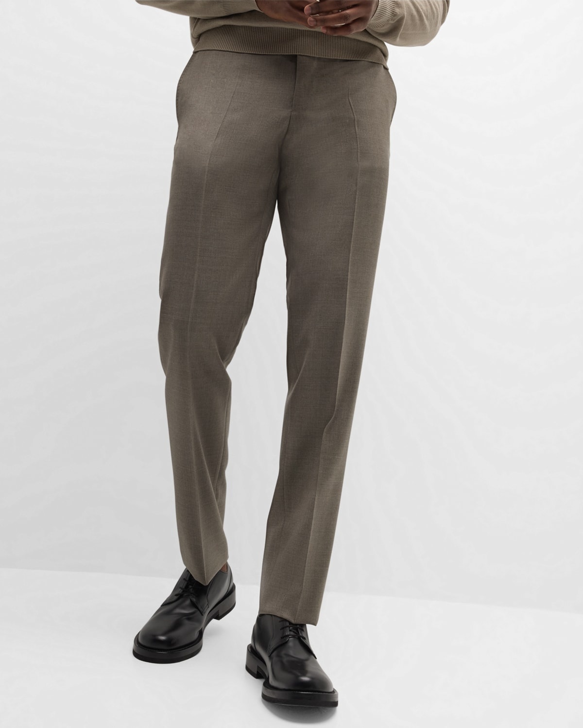 Men's Stone Wool Trousers - 6