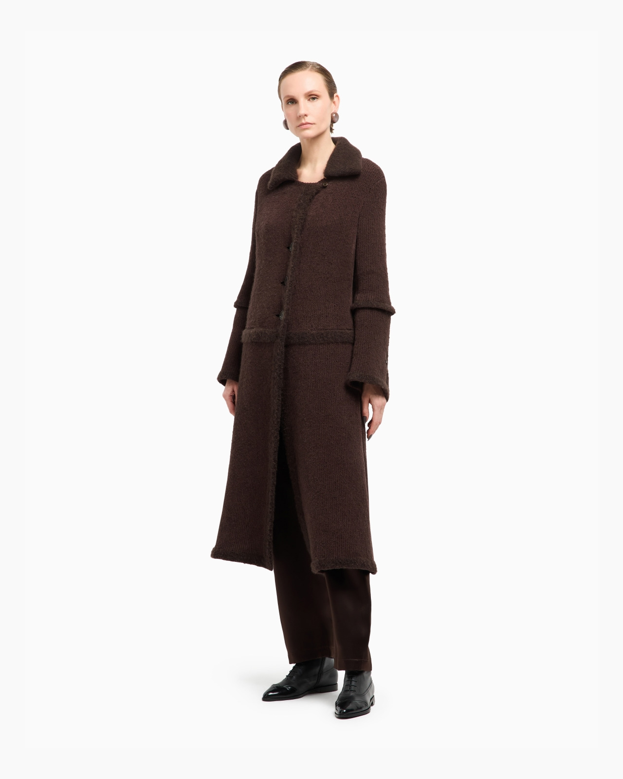 STRAIGHT-CUT TROUSERS IN TUSSAH SILK SATIN - 2