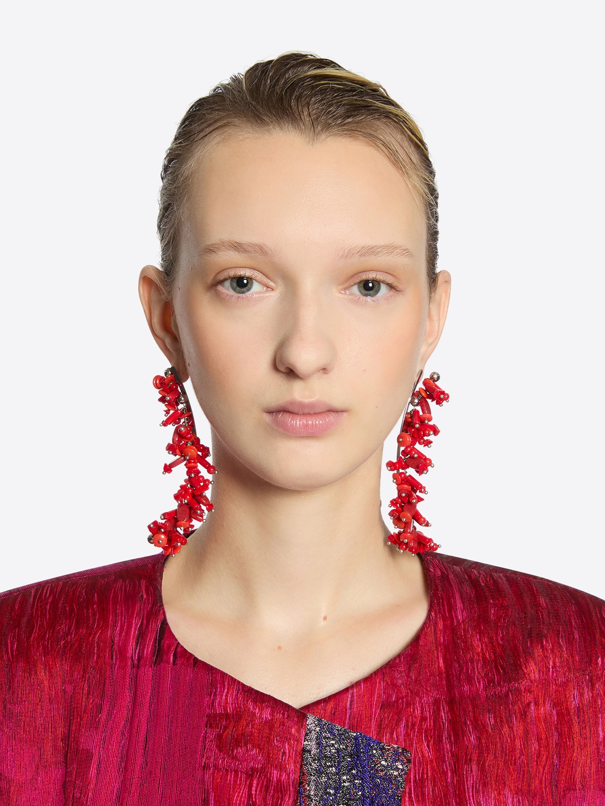 EMBROIDERED EARRINGS - 4