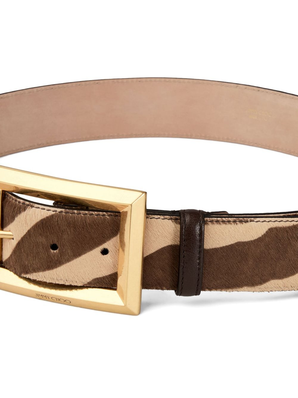 gold-buckle belt - 4