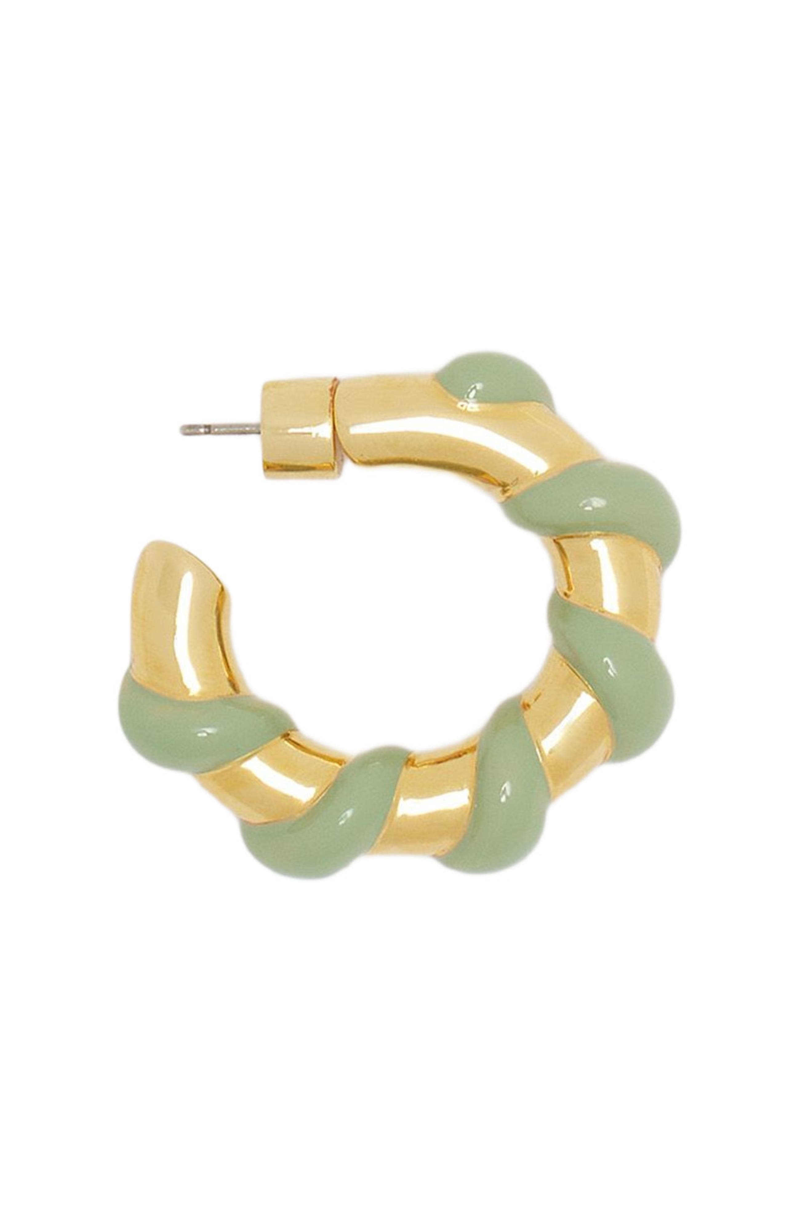 Lanvin Mélodie Candy Earrings in Vert De Gris at Nordstrom - 4