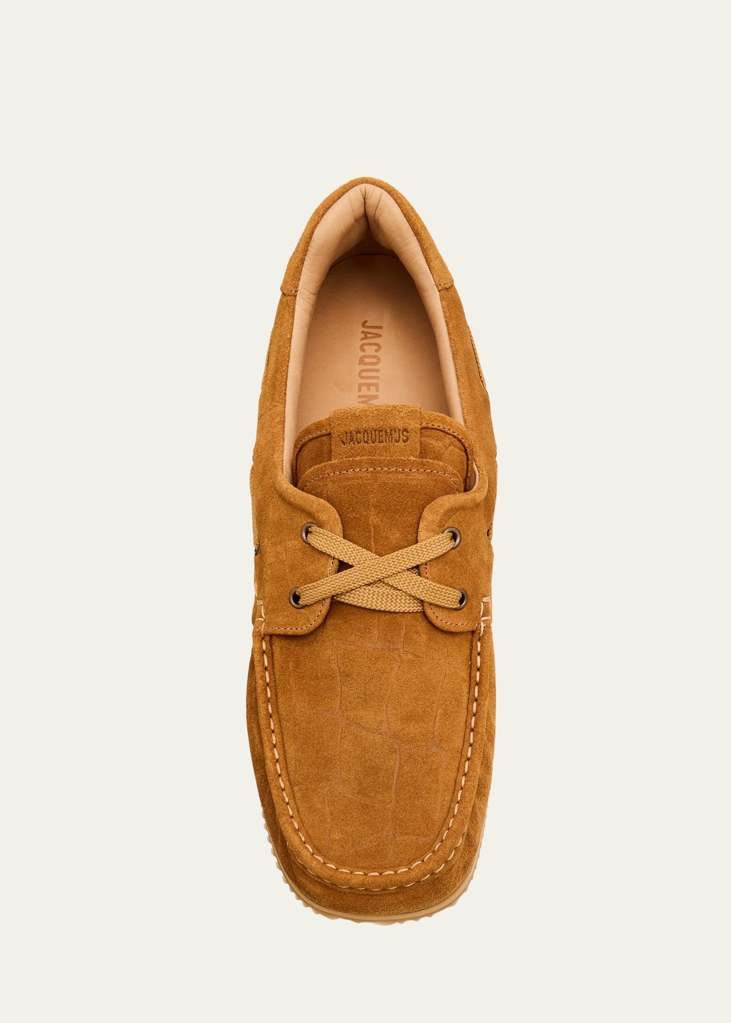 Men's Les Batto Suede Boat Shoes - 5