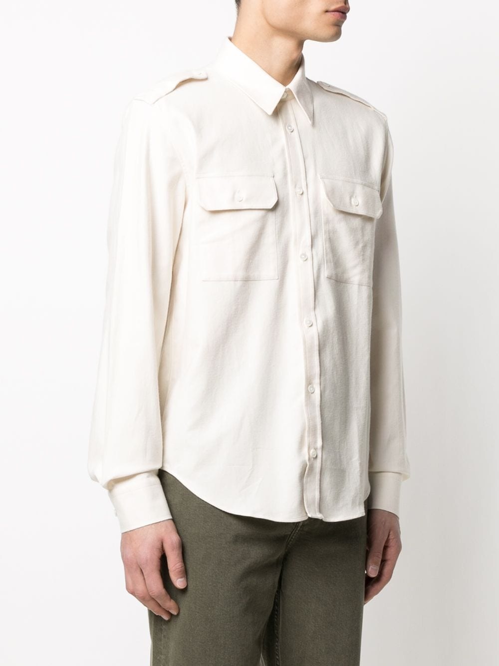 LONG-SLEEVED STRAPPY SHIRT - 5