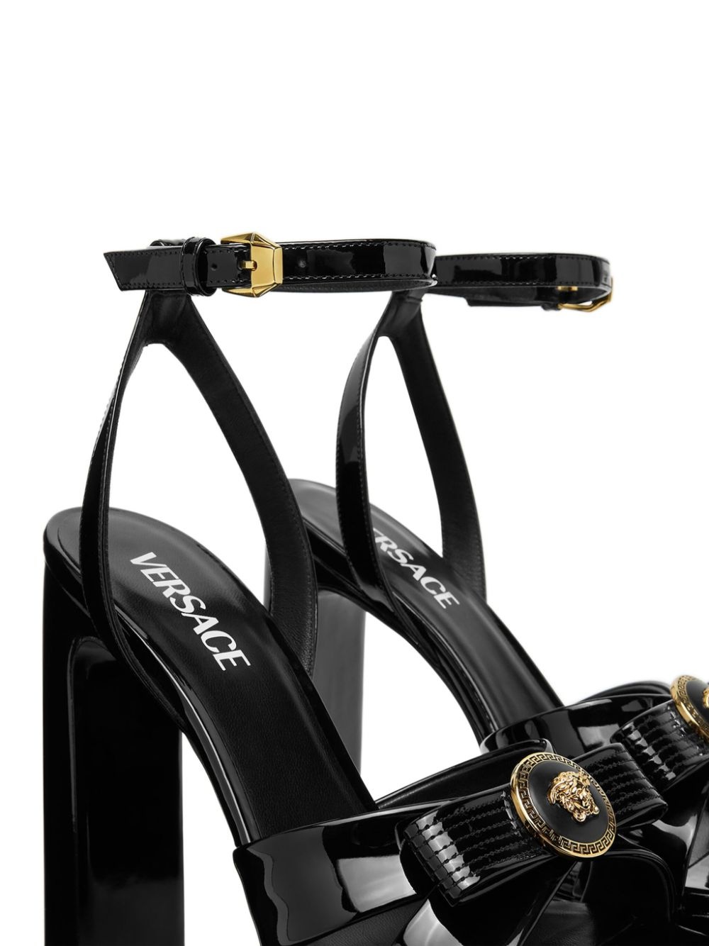 140mm Gianni Ribbon sandals - 4