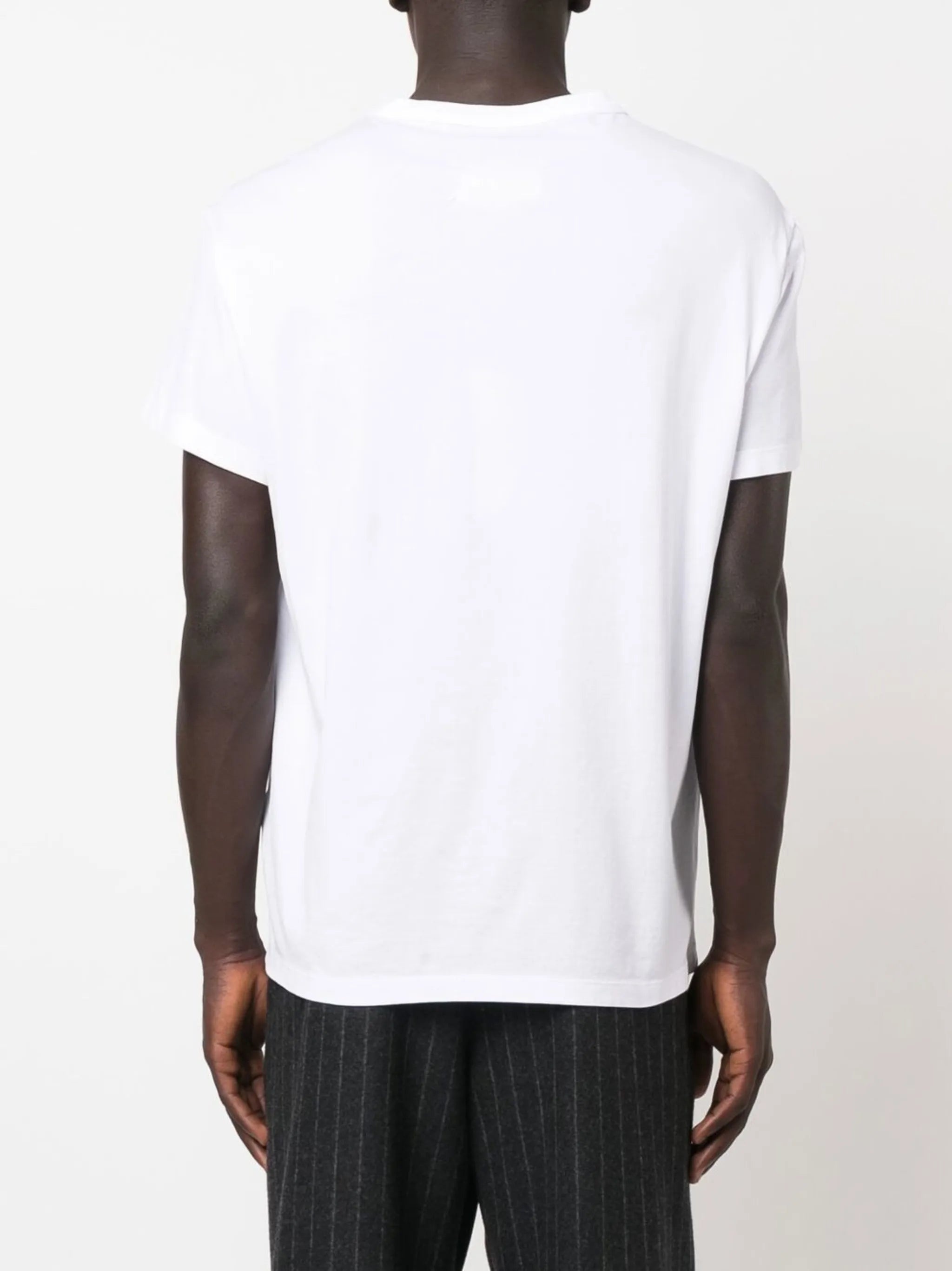 Distorted-logo Cotton T-shirt - 3