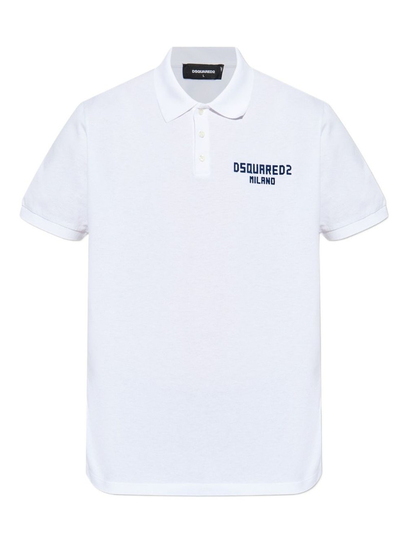 logo-print polo shirt 1