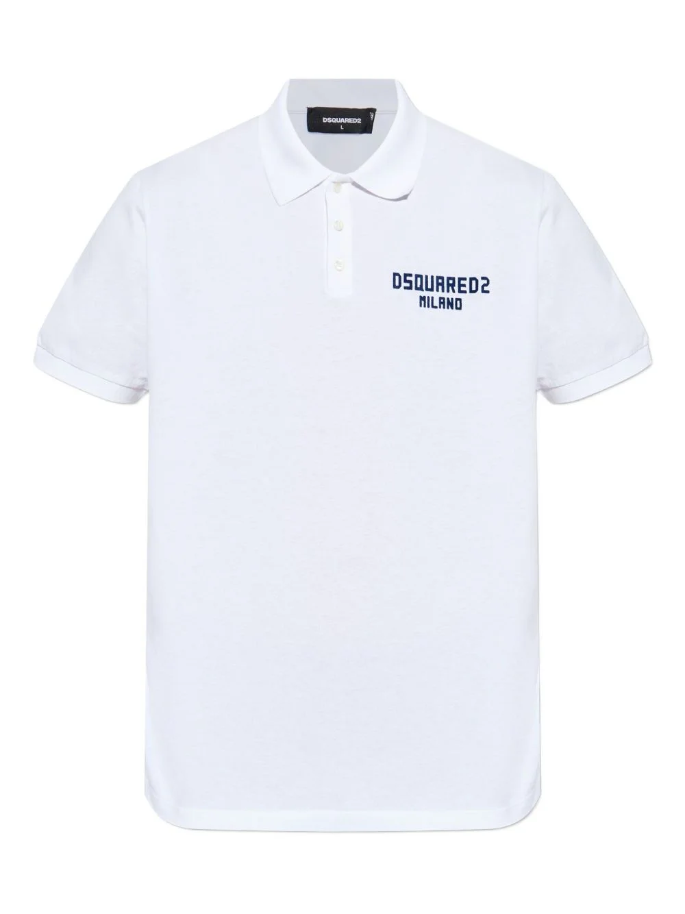 logo-print polo shirt - 1