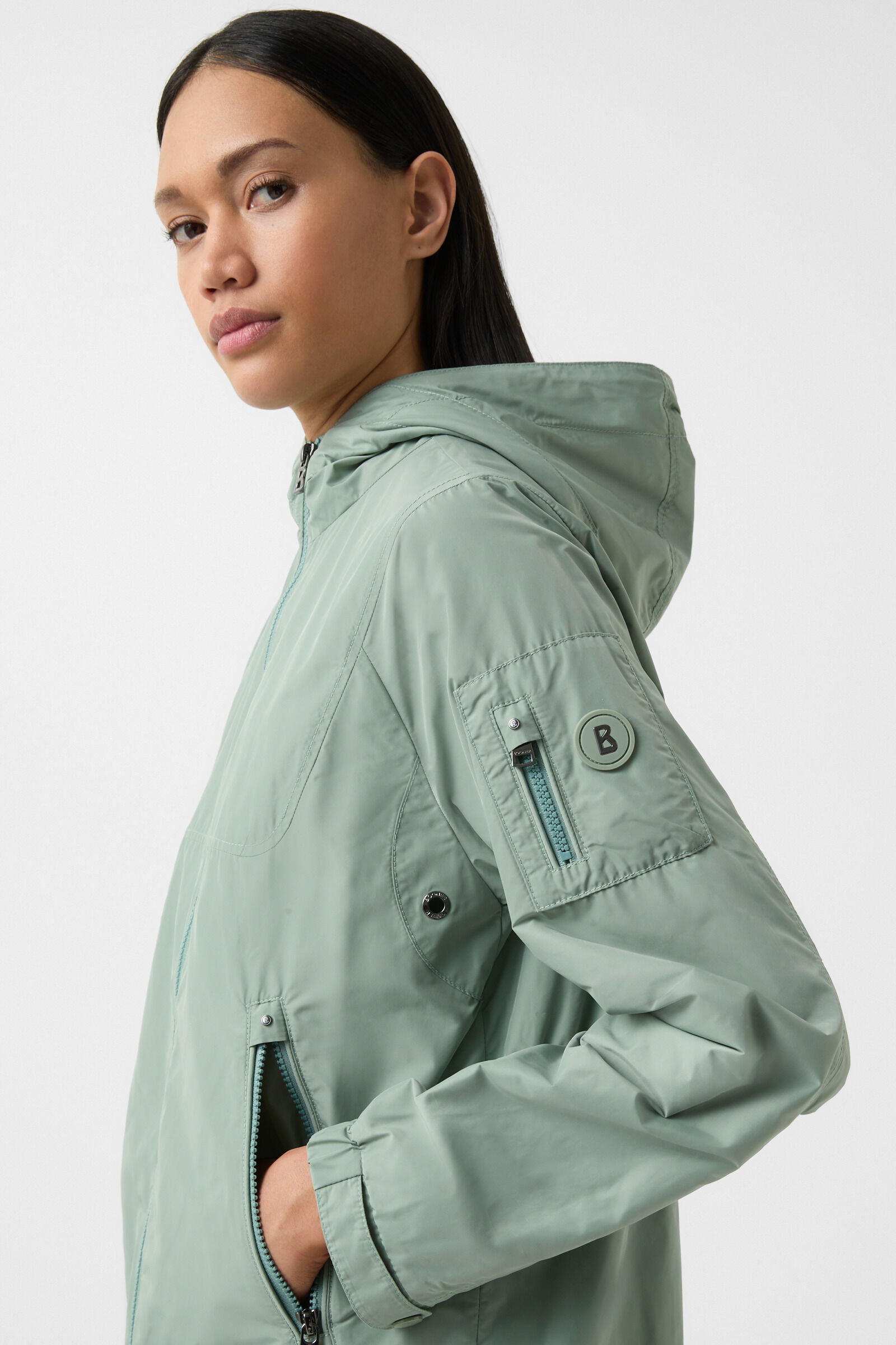 Zafina jacket in Eucalyptus - 6