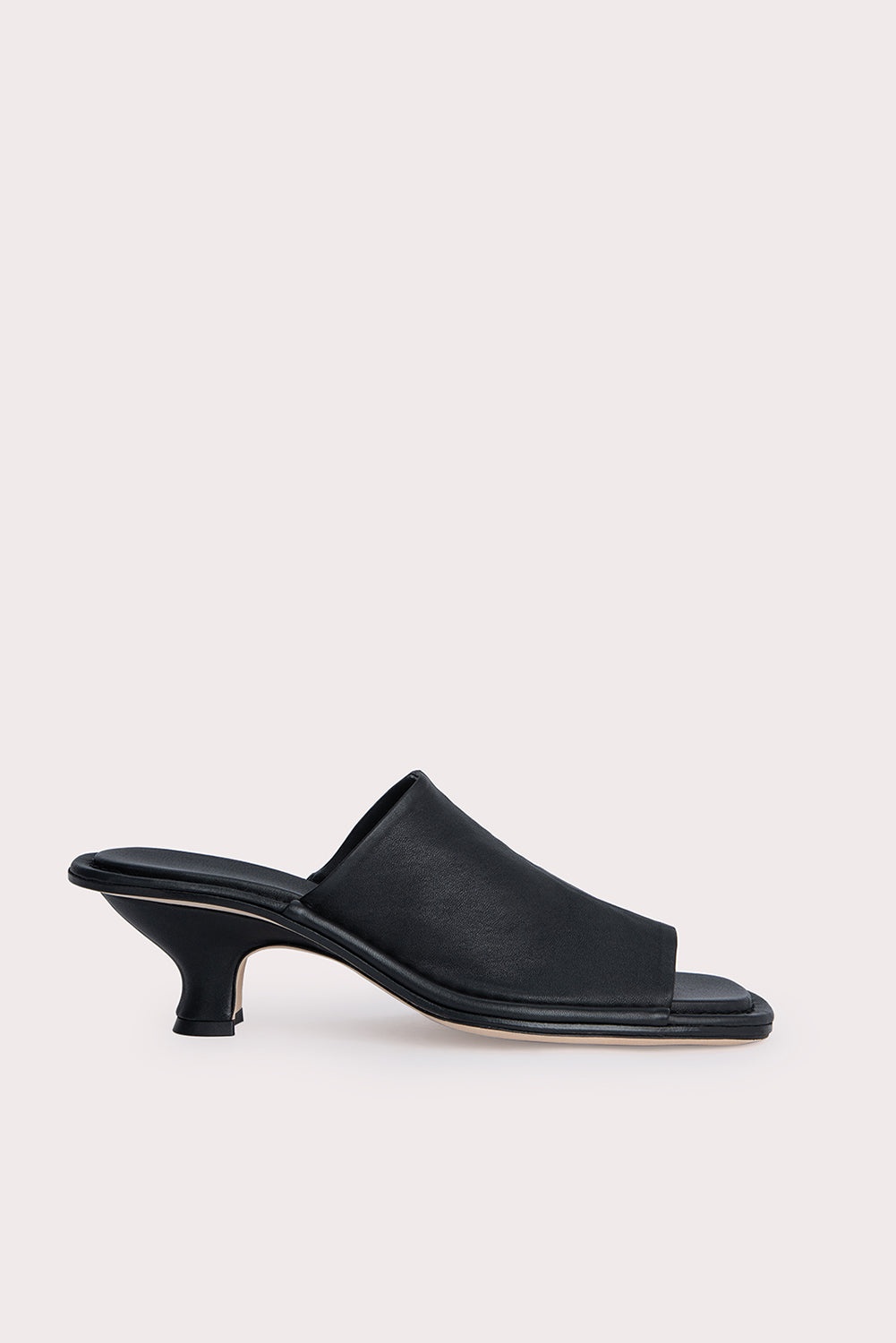 Frankie Black Stretch Leather - 1