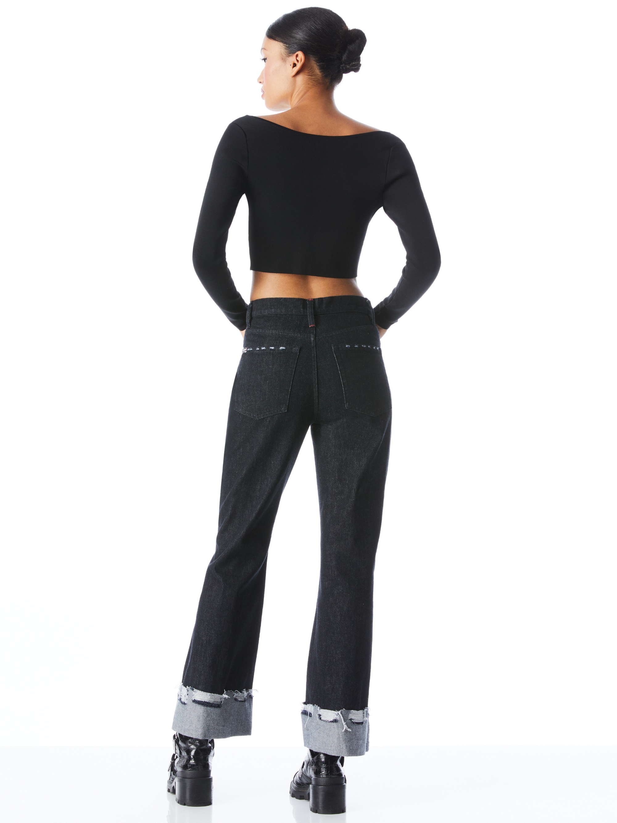 SHAREE CROPPED PULLOVER - 2