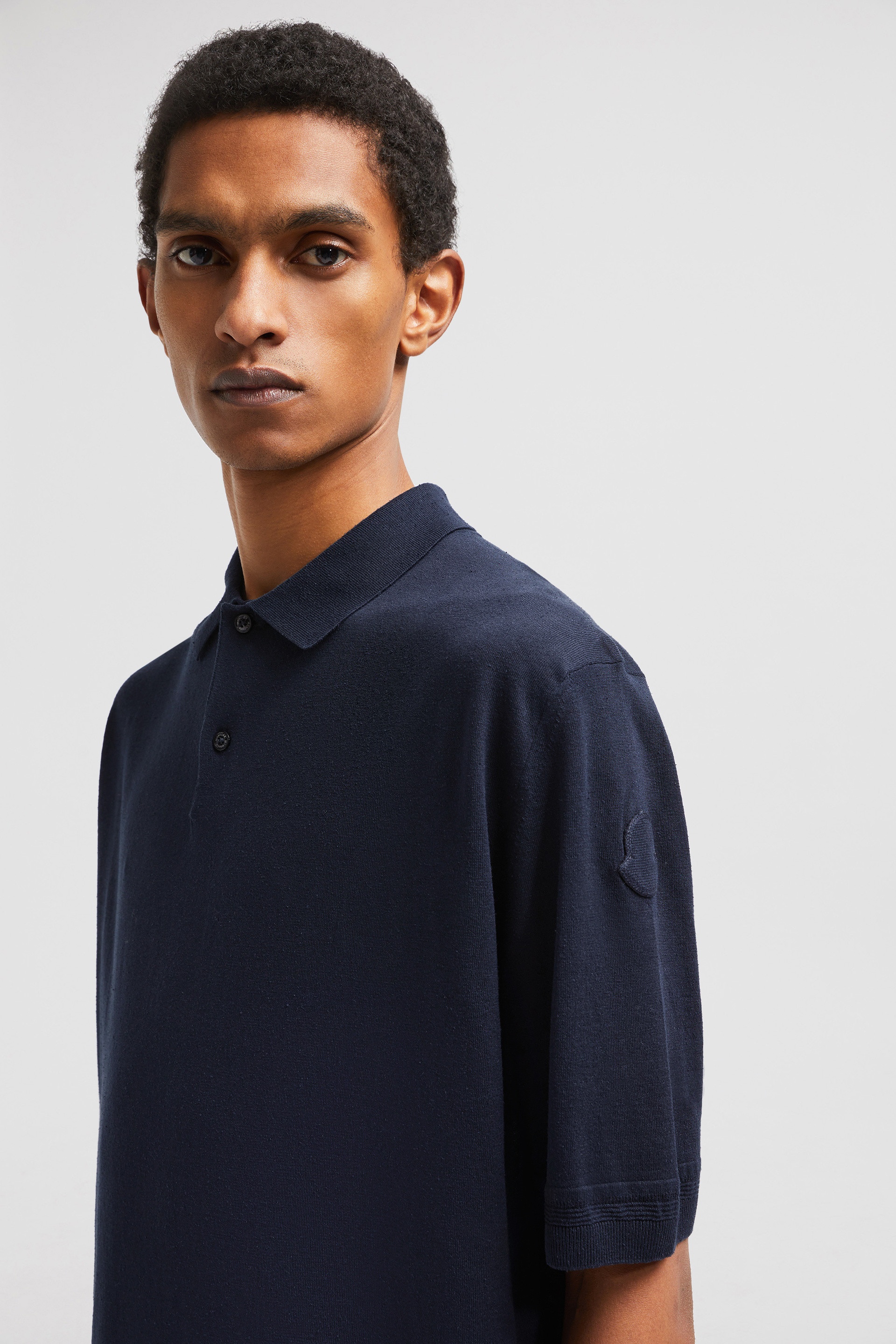 Silk & Linen Knit Polo Shirt - 4