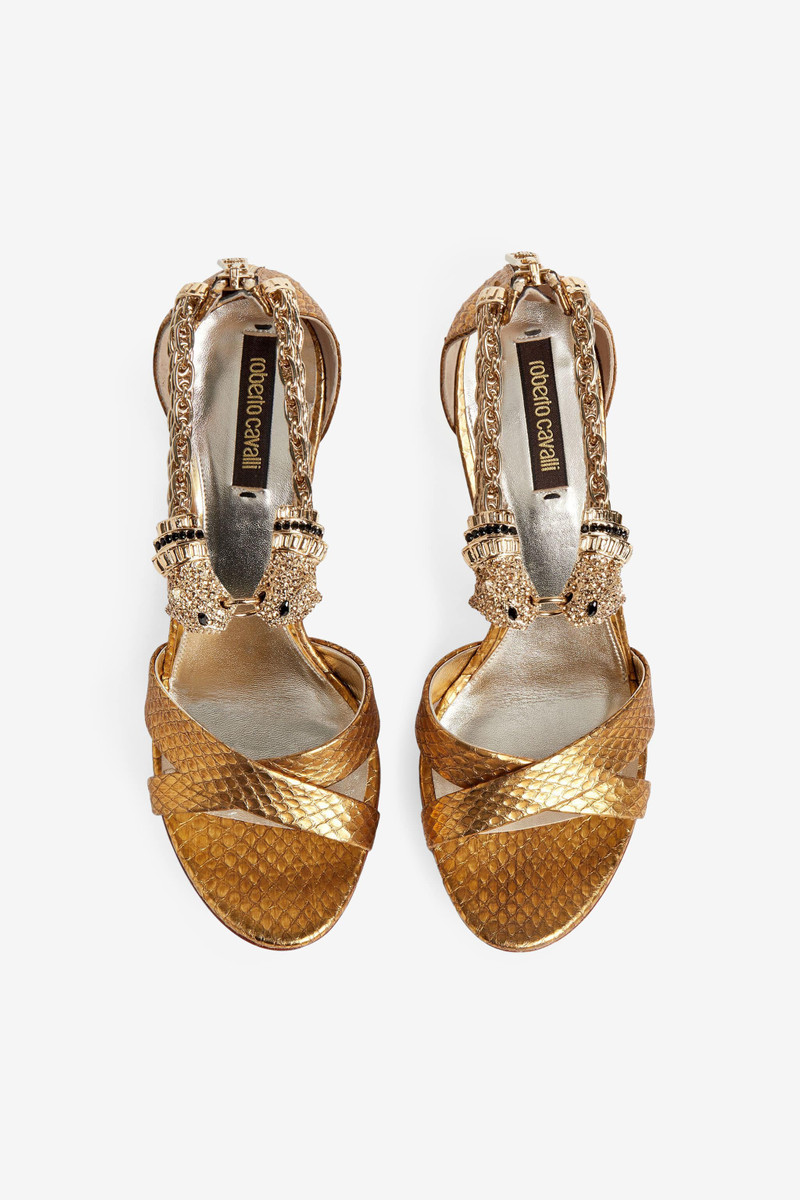 Jewel panther sandals 4